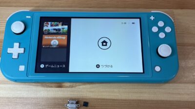 switchライト電源がつかなくなってしまった【switch修理熊谷】