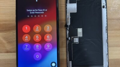 iPhoneXsmax画面割れ【iPhone修理熊谷】