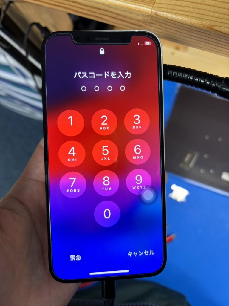 iPhone基板修理後