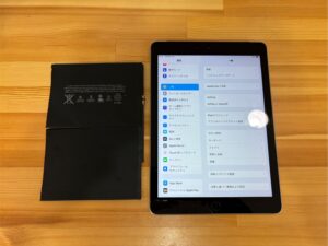 iPad6バッテリー交換