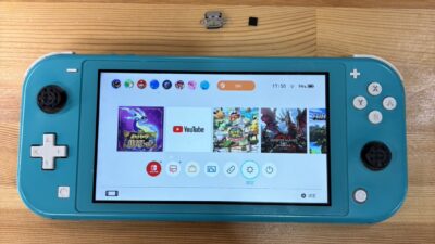 switchライト電源が入らない【switch修理熊谷】