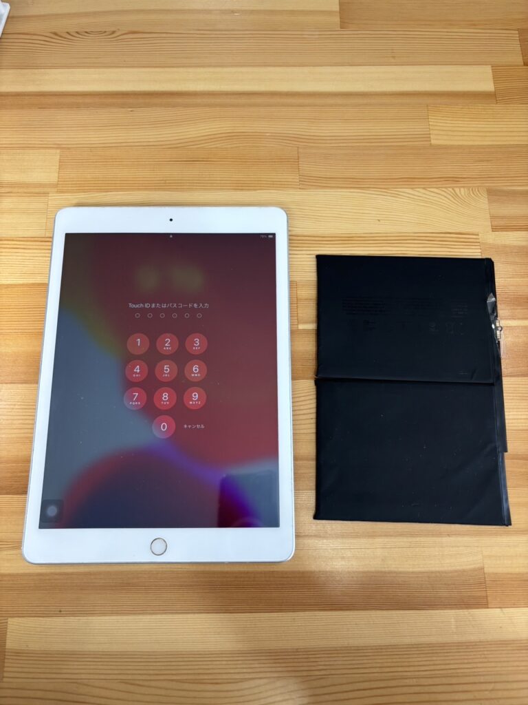 iPad7バッテリー交換