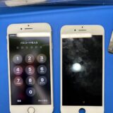 iPhone8 水没で画面表示が真っ暗【iPhone修理熊谷】