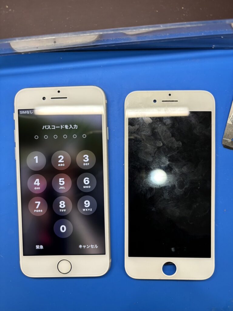 iPhone8画面修理