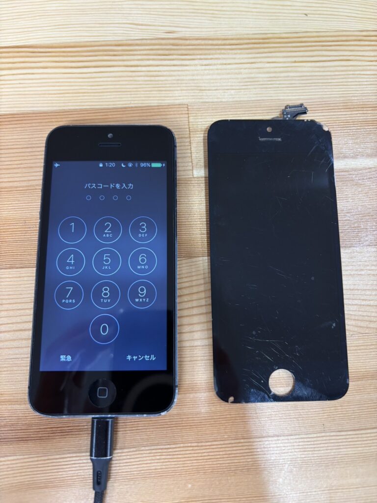 iPhone5画面修理
