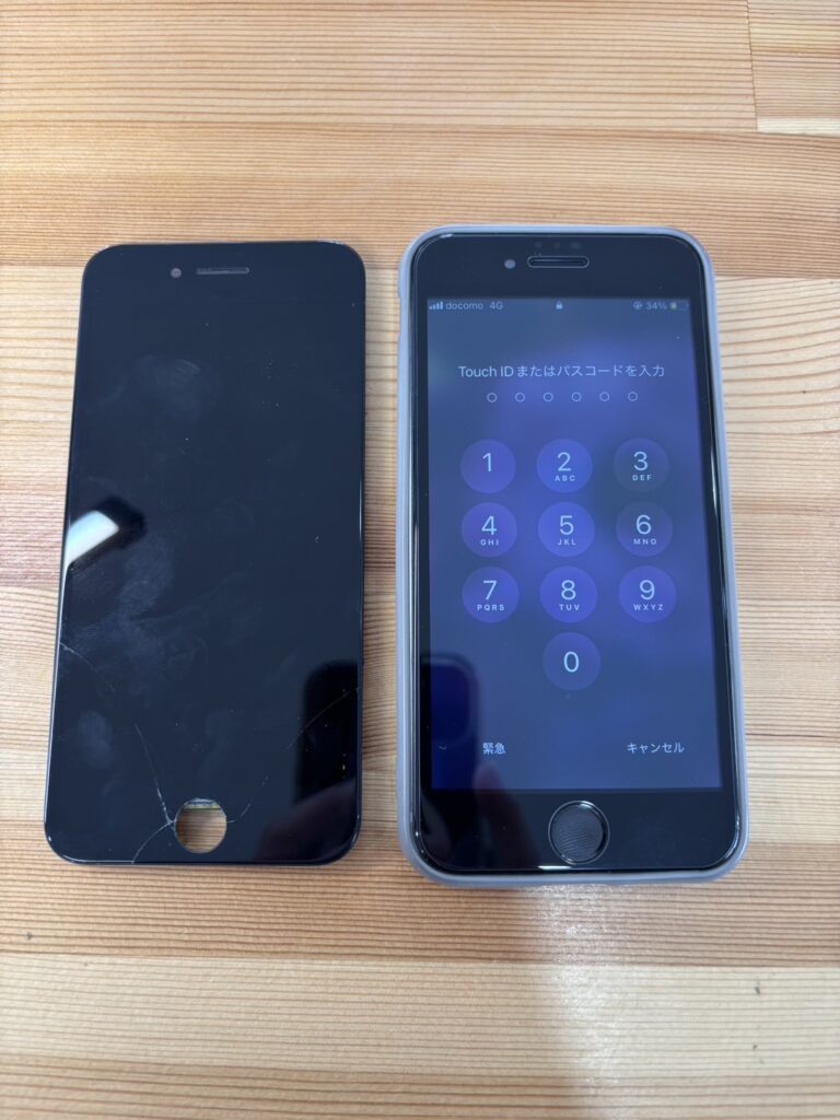 iPhoneSE2画面交換