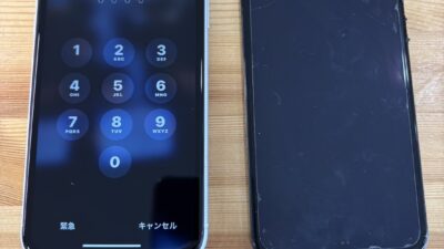 iPhoneXr画面表示不良【iPhone修理熊谷】