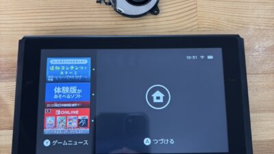 switchファンから異音がする【switch修理熊谷】