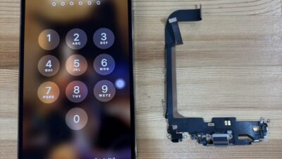 熊谷市からiPhone13Promax充電不良【iPhone修理熊谷】