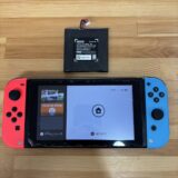switchbattery交換