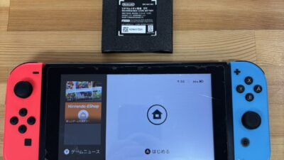 switchバッテリー膨張【switch修理熊谷】
