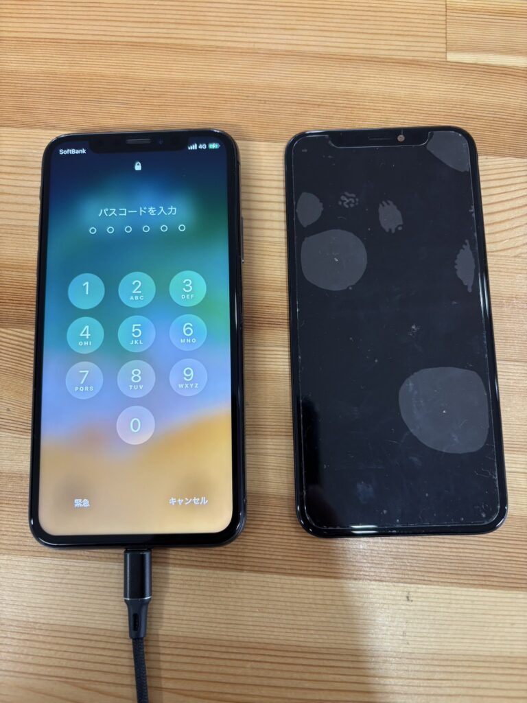 iPhoneX画面修理