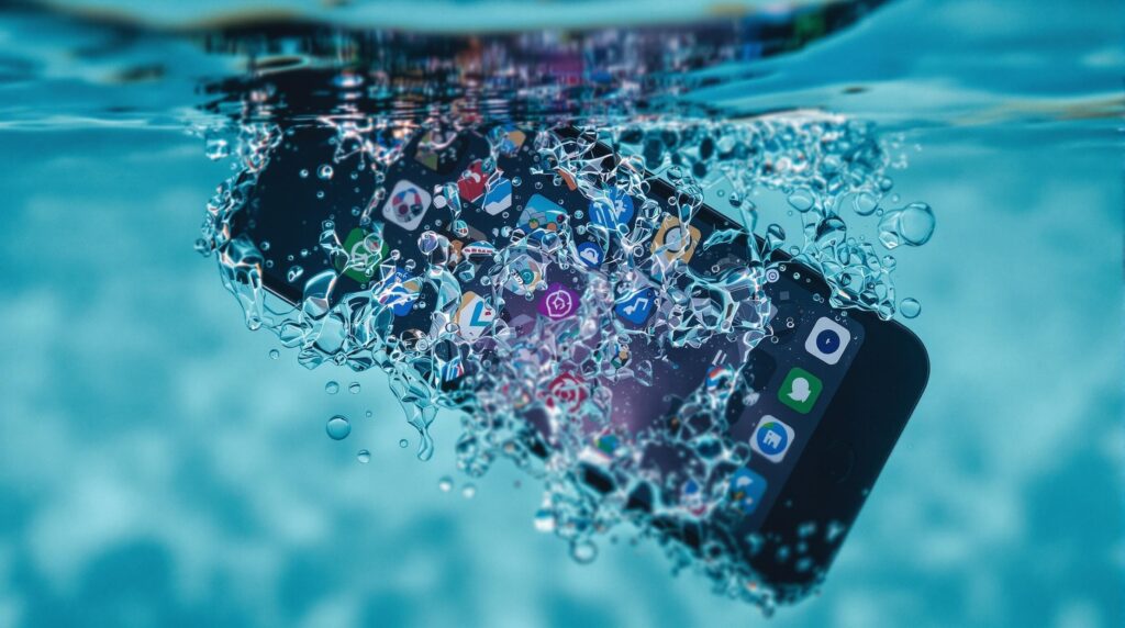 iPhone水没