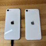iPhoneSE3　背面ガラス割れ