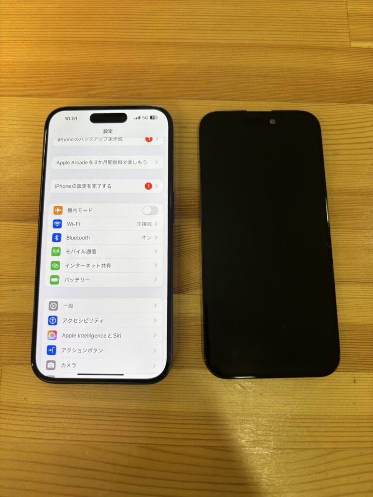 iPhone15画面修理