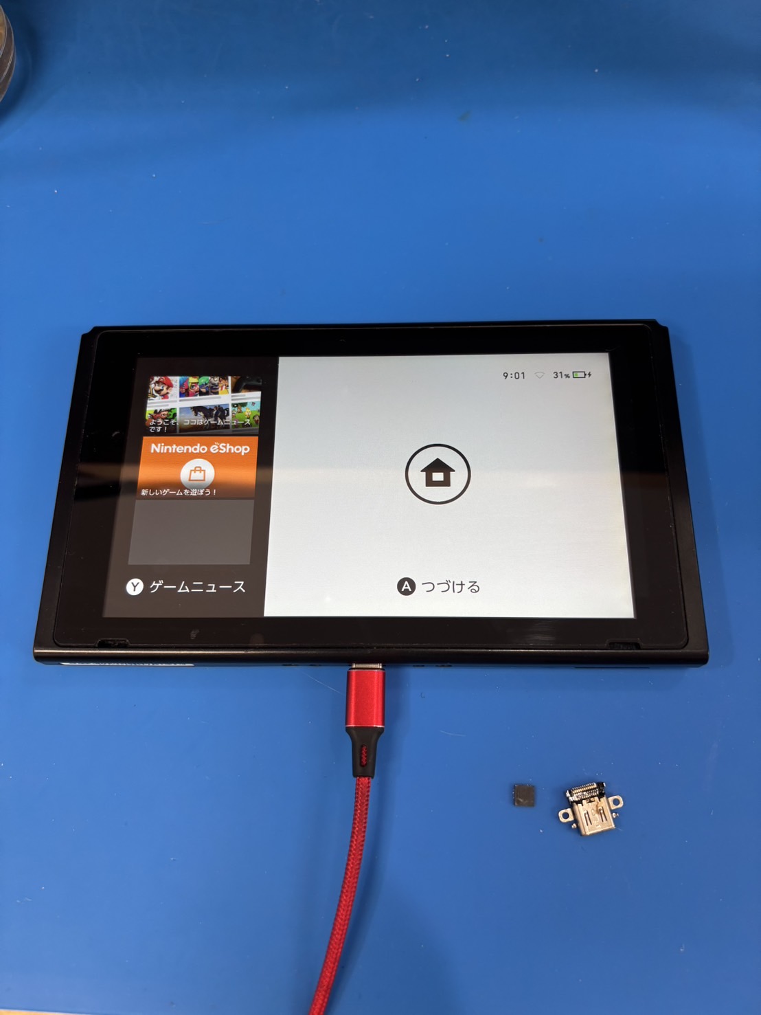 switch基板修理