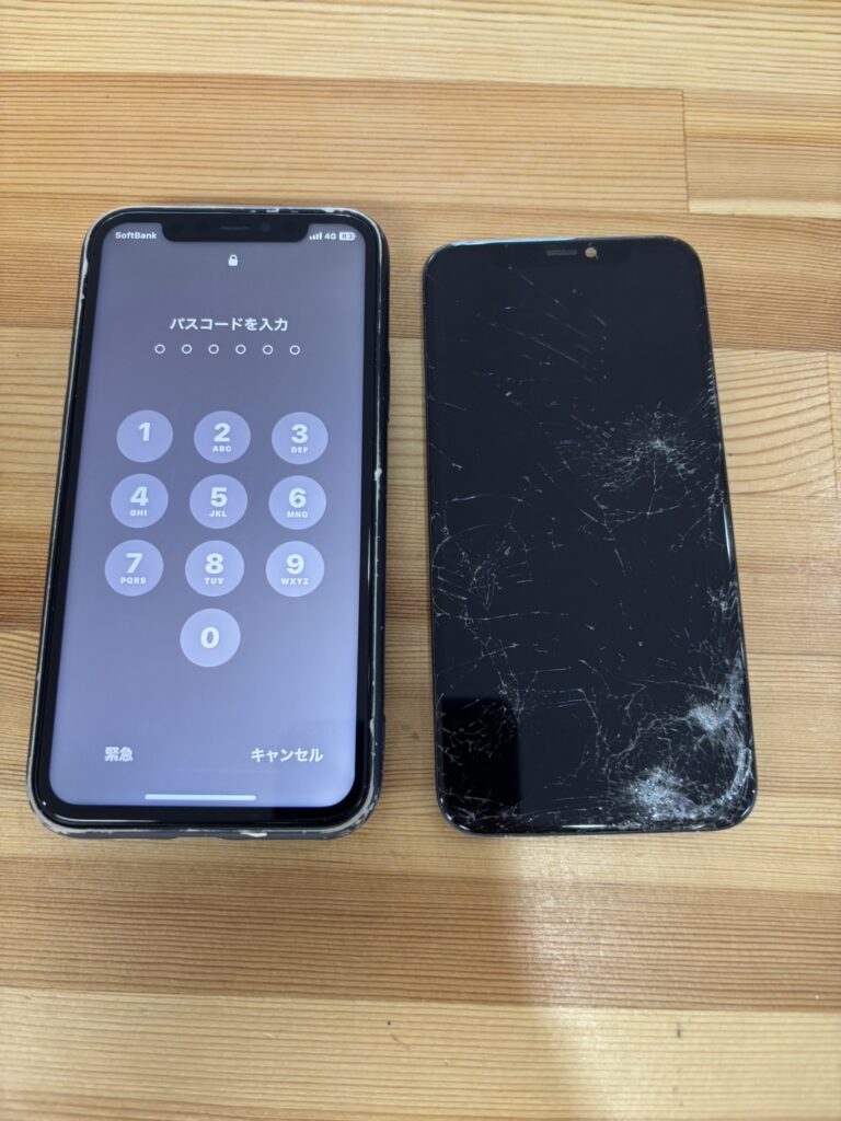 iPhone11Promax画面交換