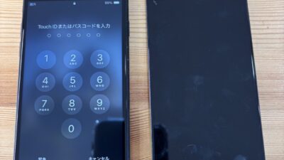 iPhoneSE2画面の一部タッチの反応が効かない【iPhone修理熊谷】