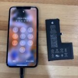 iPhoneXsバッテリー交換【iPhone修理熊谷】