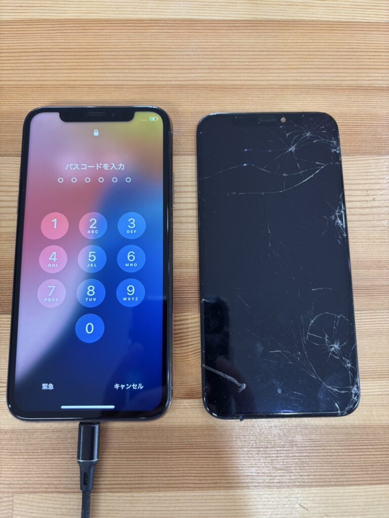 iPhoneXs画面交換