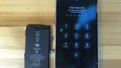 iPhone12miniバッテリー交換【iPhone修理熊谷】
