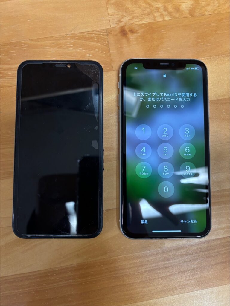 iPhone11画面交換