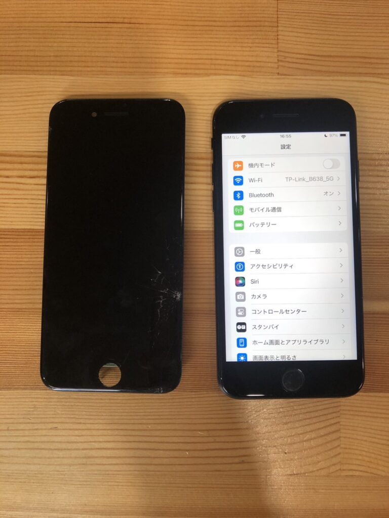 iPhonese3画面修理