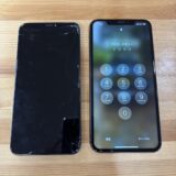 iPhoneXsmax画面表示不良【iPhone修理熊谷】