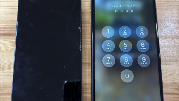 iPhoneXsmax画面表示不良【iPhone修理熊谷】