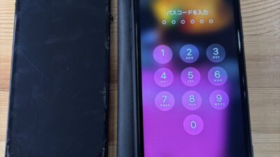 iPhoneX画面表示不良【iPhone修理熊谷】