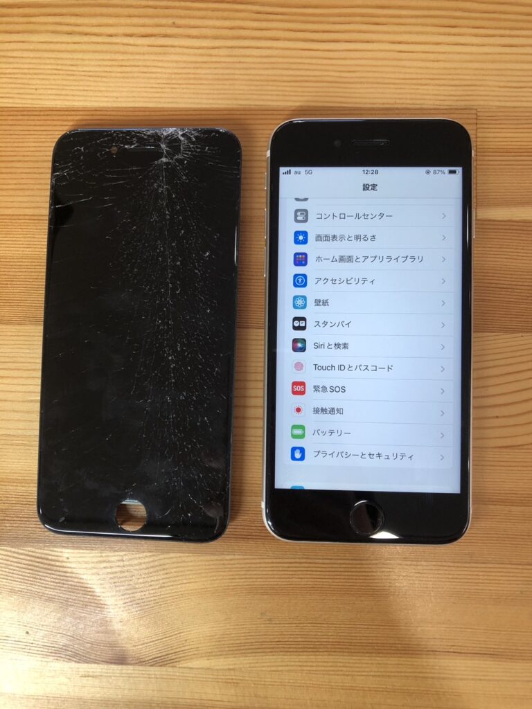 iPhoneSE3 画面交換