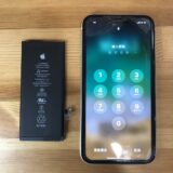 iPhoneXrバッテリー交換