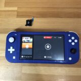 任天堂switchライトの右側stickの折れ【switch修理熊谷】