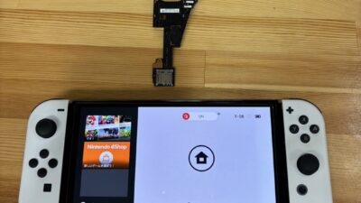 新型switchのゲームカードが読み込まない【switch修理熊谷】