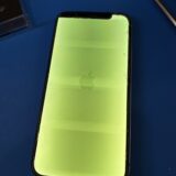 iPhone12　グリーンフラッシュ画面交換