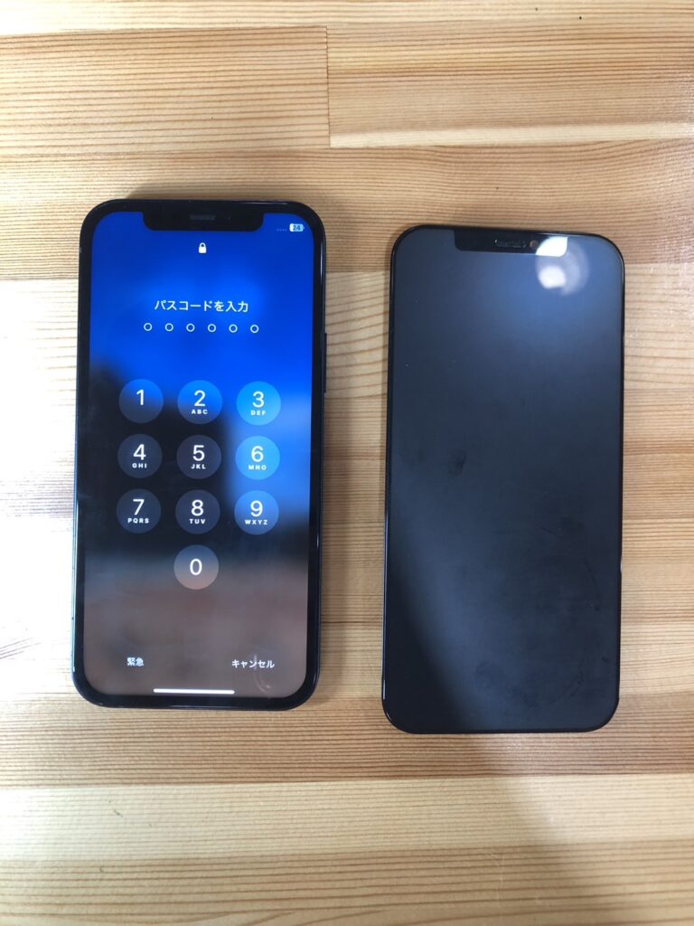 iPhone12画面修理