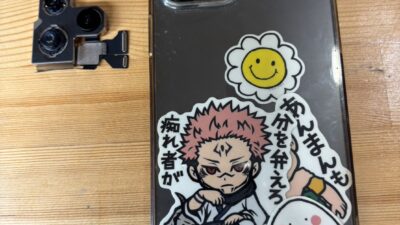 iPhone13pro他店修理でカメラが曇った【iPhone修理熊谷】