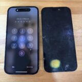 iPhone14画面が割れてしまった【iPhone修理熊谷】