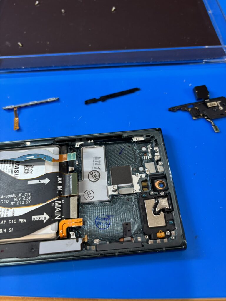 GALAXY s22ultraのフレーム修正