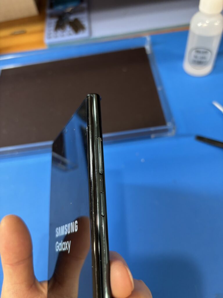 GALAXY s22ultraのフレーム修正