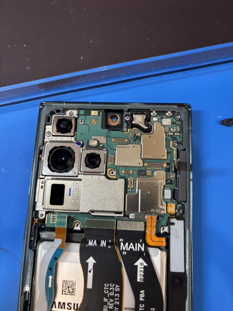 GALAXY s22ultraフレーム修正