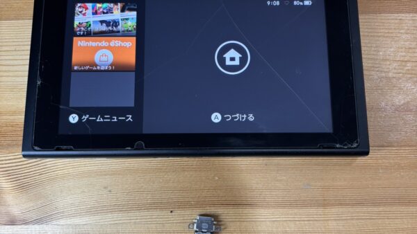 任天堂switchの充電が出来なくなってしまった【switch修理熊谷】