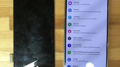 Xperia 5 画面一部タッチがきかない【スマホ修理熊谷】