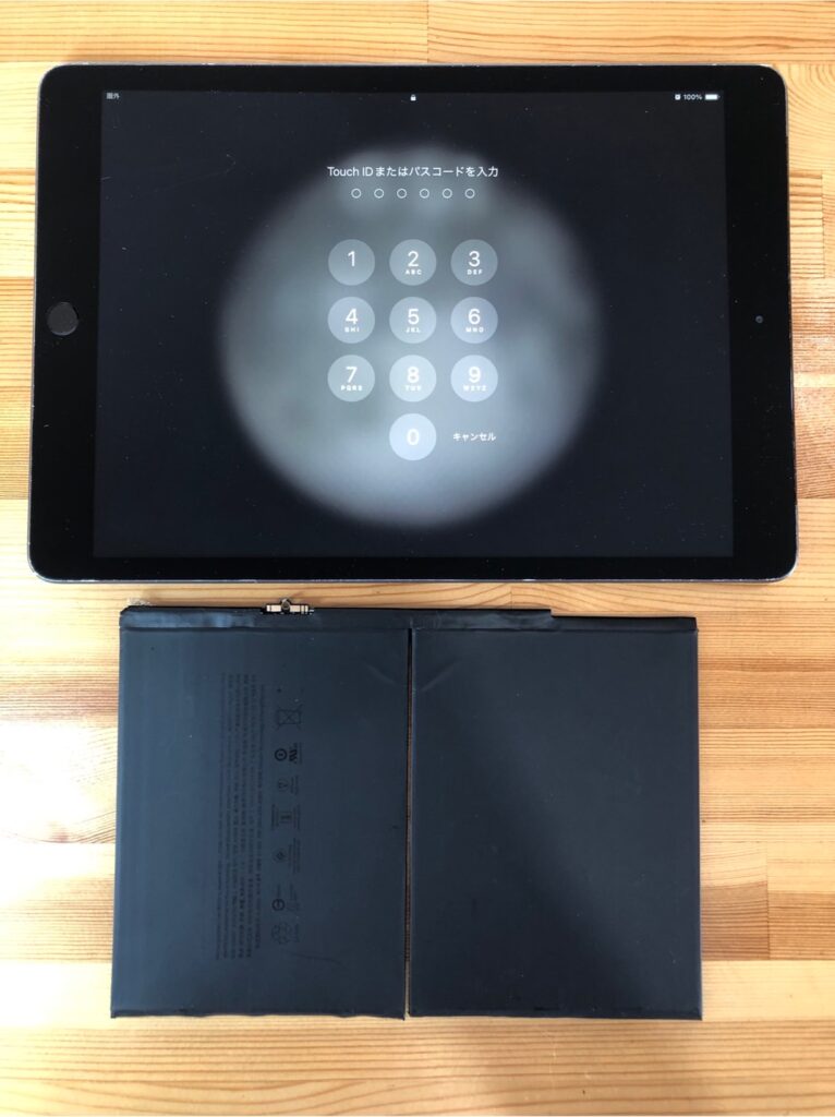iPad7 バッテリー交換