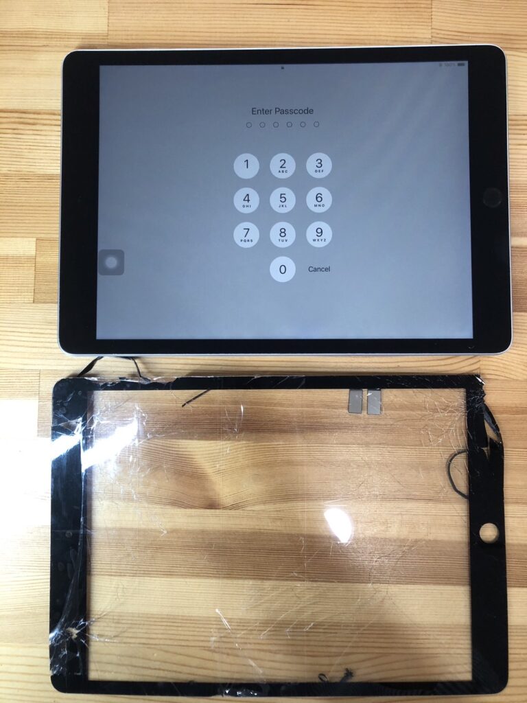 iPad9 フロントガラス交換