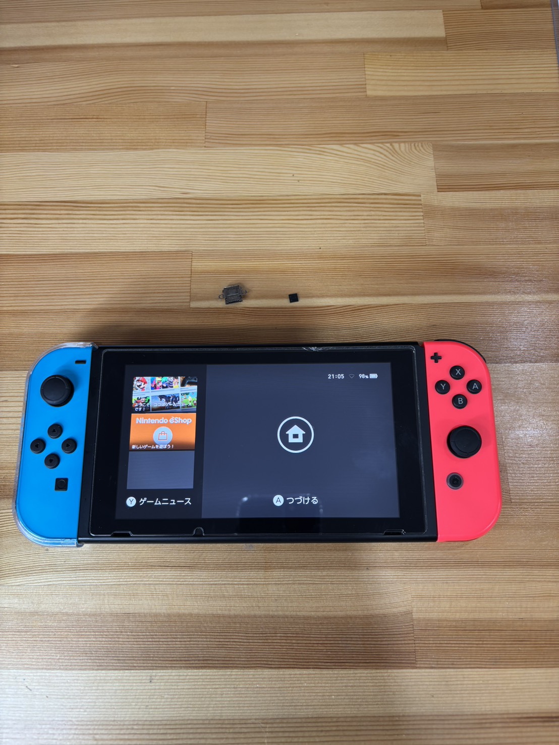 switch基板修理