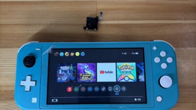 任天堂switchライトジョイコンボタンが押せなくなってしまった【switch修理熊谷】