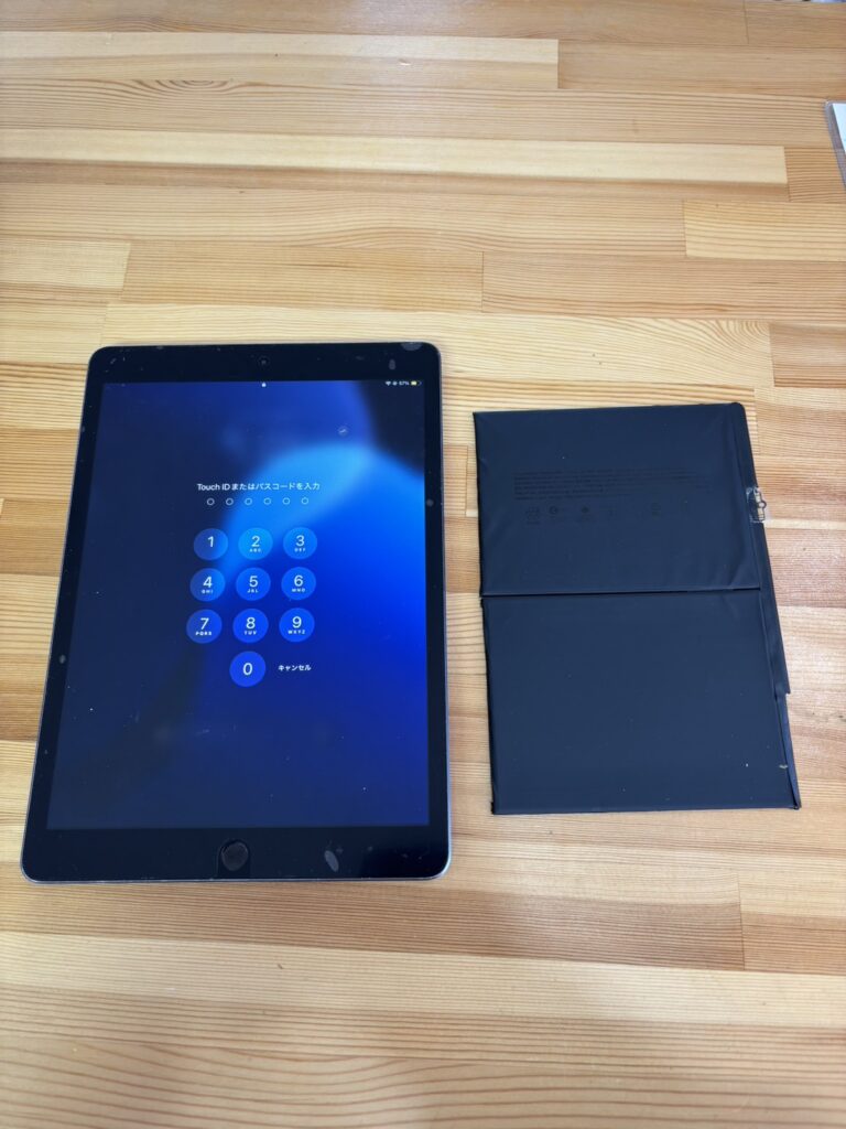 iPad7バッテリー交換