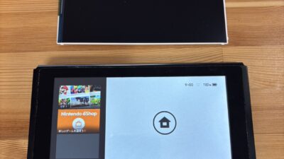 switch画面にタテ線が表示されるようになってしまった【switch修理熊谷】