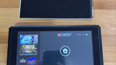 switch液晶画面故障により表示不良【switch修理熊谷】